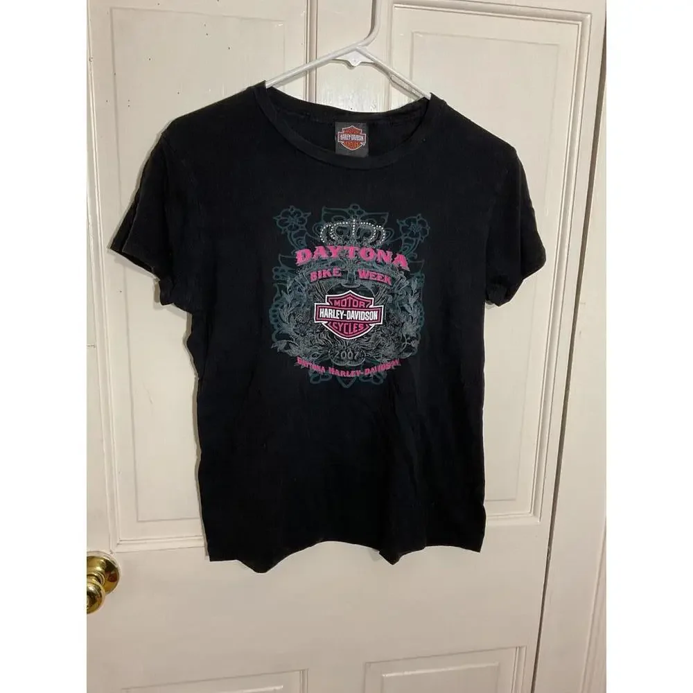Harley Davidson XL 2007 Daytona Bike Week tshirt - Picture 1 of 7